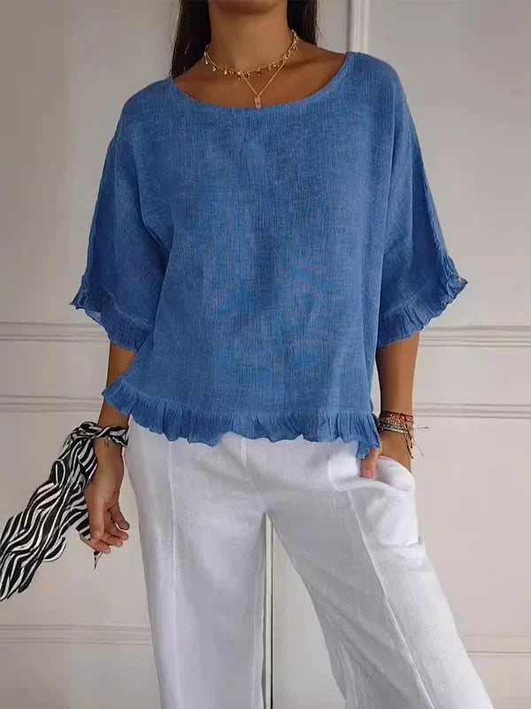 Jora™ - Casual Solid Colour Shirt