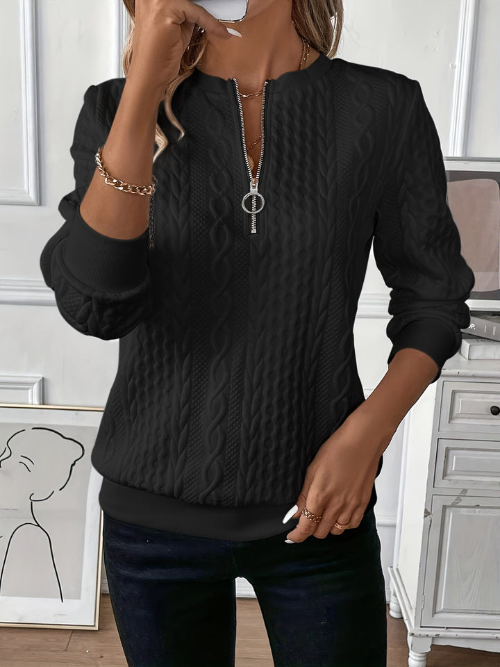 Angelica™- Sweater with Zipper