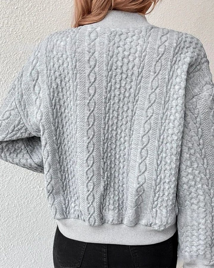 Lucille™ - Elegant Textured Cardigan