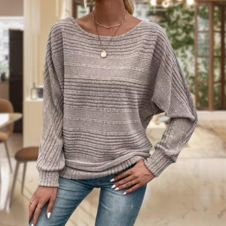 Martha™ - Casual Chic Textured Pullover