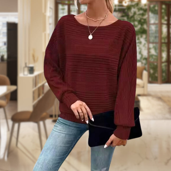 Martha™ - Casual Chic Textured Pullover