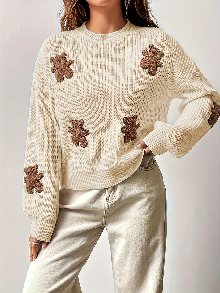 Chelsea™ - Teddy Appliqué Breisweater