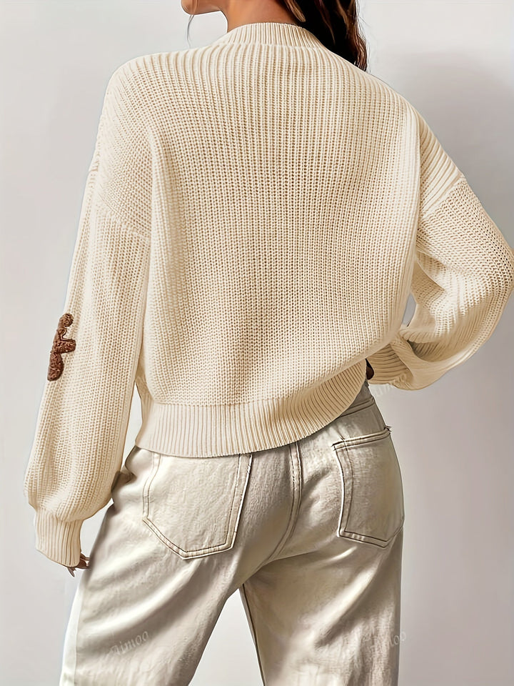 Chelsea™ - Teddy Appliqué Breisweater