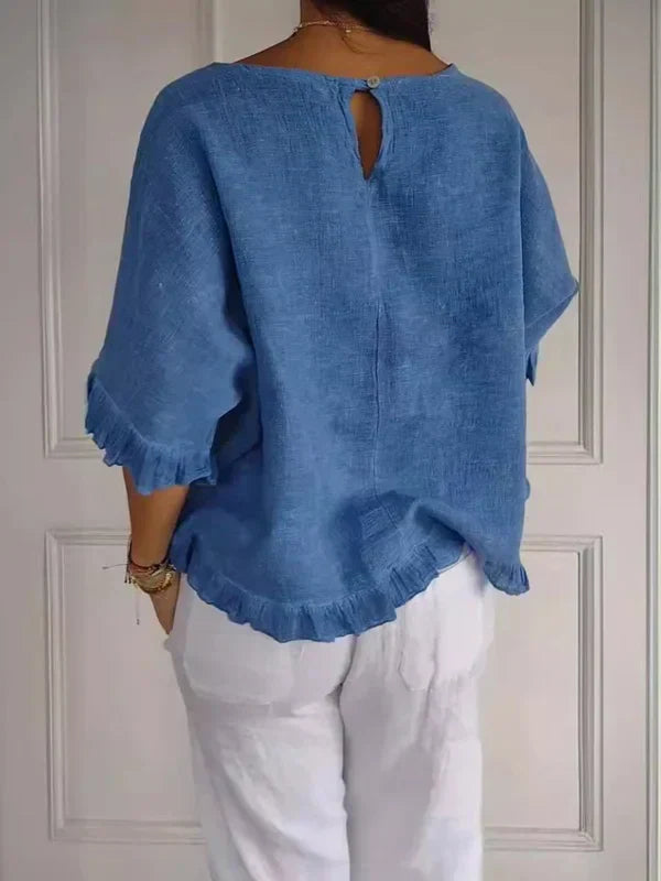 Jora™ - Casual Solid Colour Shirt